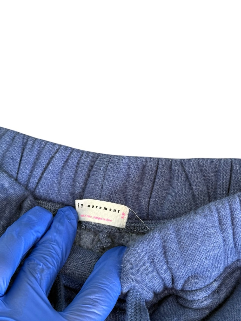 Free People Movement Indigo Blue Work It Out Jogger Size small - Picture 7 of 10